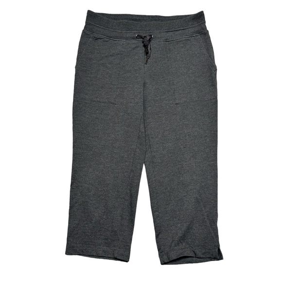 Eddie Bauer Pants - Eddie Bauer Capri Sweatpants Womens Small Elastic Waist Drawstring Pocket Casual